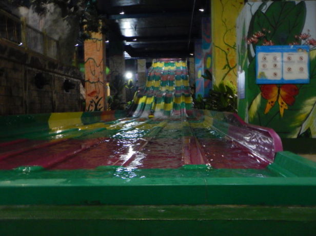 Water park inside a mall in Hanoi, Vietnam