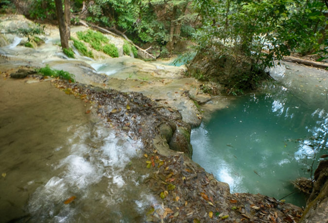 Erawan waterfalls Kanchanaburi Thailand